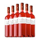 Belver de Cinca Nuviana Vino de la Tierra del Valle del Cinca Joven 75 cl Vino rosado (Caja de 6 Botellas de 75 cl)
