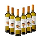 Nueva Añada Flor Innata Caja de 6, Vino Blanco Verdejo Rueda Valdecuevas, x6, 750 ml, Coupage Verdejo y Sauvignon Blanc 6 botellas