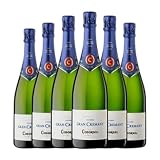 Codorníu Gran Cremant Brut Cava Reserva 75 cl Espumoso blanco (Caja de 6 Botellas de 75 cl)