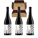 Vino Adaras Kalizo Ecológico Sin Sulfitos - x3 Botellas Vino Tinto Vega de Almansa x75 cl - Bajo en Calorías - Mejor Selección Enovinos