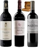 Pack Vinos Ribera del Duero - Envio 24h - Vinos Regalo - P. Capellanes Crianza, Matarromera, Pesquera -Cosecha Privada (3 x Botella 75 cl, 1.01)