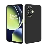 HSP Funda para OnePlus Nord CE 3 Lite 5G, Carcasa Silicona, Case, Negra