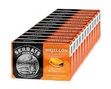 CONSERVAS SERRATS - Mejillones Grandes en Escabeche Tradicional Artesanal - 12 Latas x 110g (Total: 1320g) - 8/12 Mejillones por lata - Elaboración Artesanal desde 1890 - Sin Gluten, Rico en Omega 3