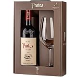 Protos Reserva - Estuche Vino Tinto 75 cl y Copa Protos, La cosecha puede variar