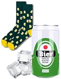 soxo Pack Cervezas Para Regalar - Calcetines Hombre Divertidos Lata 40-45