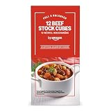 by Amazon 12 Cubitos de Caldo de Carne, 120g