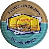 Anchoas del Cantábrico en salazón La Nutria RO-1400