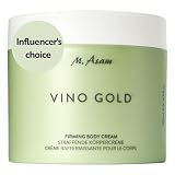 M. Asam VINO GOLD Crema Corporal Reafirmante (500 ml) – Cuidado Antiedad Enriquecido para una Piel Suave, Mejora la Firmeza con Aloe Vera, Cafeína, Vitamina E y B3, Vegano