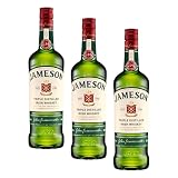 Jameson Original Whiskey Irlandés, 700 ml (Paquete de 3)