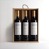 Emina Emoción Vino Tinto D.O. Ribera del Duero Pack 3x75 cl Caja Madera
