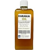 OURONS Aceite de Karanja 100 ml – Aceite de semilla de Pongamia 100% Puro prensado en frío