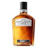 Jack Daniel's Gentleman Jack Tennessee Whiskey, Whisky, 40% Vol., 1 Litro | Whisky americano premium, doble proceso de suavizado, con notas de roble, caramelo y vainilla, ideal solo o en cócteles.