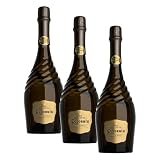 Codorniu Ars Collecta Blanc de Blancs, Cava Reserva, Botella 0.75 L (Paquete de 3)