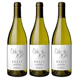 Bodega Enate - Chardonnay Fermentado en Barrica - Pack de 3 Botellas de 75cl - Vino Blanco con D.O. Somontano - Aroma Complejo y Exuberante y Finos Matices - Crianza en Barrica