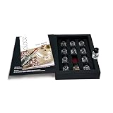 TASTERPLACE Set de aromas de vino tinto - versión en español - para sommeliers - para amantes del vino - herramienta de degustación.
