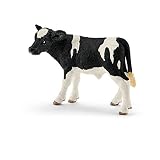 Schleich Farm World | Ternero frisón de Manchas Negras 13798 | 3 x 8 x 5 cm