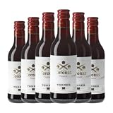 Familia Torres Coronas Botellín 18 cl Vino tinto (Caja de 6 Botellín de 18 cl)