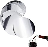 20 Piezas Vertedor Vino Antigoteo Vino Discos Vertedor Botellas De Vino | para Restaurantes, Hoteles, Bares, Clubes, Plata