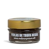 Perlas de Trufa Negra (Tuber Melanosporum) 55g Teruel España | Esferas de auténtica Trufa Negra de Teruel (Tuber Melanosporum) sin aromas artificiales. Sabor puro y natural.