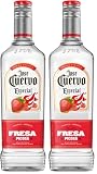 JOSE CUERVO Especial Silver Fresa Picosa 19% Vol 700 ml, Licor de tequilla fresa picosa (Paquete de 2)