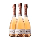 Vallformosa Gala Rosé Brut Cava 75 cl Espumoso rosado (Caja de 3 Botellas de 75 cl)