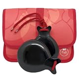 Castañuelas PALI color NEGRO con DOBLE CAJA. Ideal para el aprendizaje. (Funda Roja)