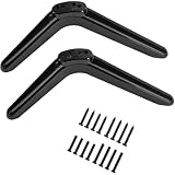 Wodsty Pack de 2 patas ajustables para TV con soporte de ABS para STR