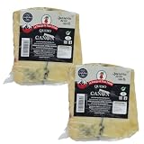 LA PASIEGA DE PEÑAPELADA Queso Cañón, PACK 2 Cuñas 300 gr (aprox) Al vacío - Suave, Mantecoso y Cremoso - Con Toque Distintivo de Ceniza Vegetal - Calidad Artesanal Española