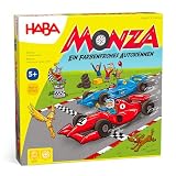 HABA 302247 - Monza, Juego Infantil de Mesa de Dados y Estrategia. Más 5 años