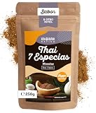 Monte Nativo Thai 7 - Especias (250 g), mezcla de especias asiáticas, secado natural, aromáticas, ideales para cocinar y sazonar, aroma y sabor intensos