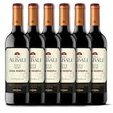 Viña Albali Gran Reserva Sel. Privada Tinto D.O. Valdep Vino - Paquete de 6 x 750 ml - Total: 4500 ml