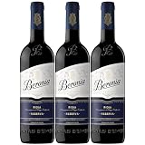 Beronia Reserva - Vino D.O.Ca. Rioja - 3 botellas de 750 ml - Total: 2250 ml