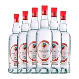 Ron Bardinet Negrita Blanco Dry and Light Botella Misil 1 L (Caja de 6 Botella Misil de 1 L)