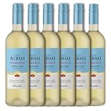 Viña Albali Viña Albali Blanco Semidulce - 6 Paquetes de 750 ml - Total: 4500 ml