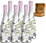 Alma Atlantica Mencía Rosé - Envio 24 h - Caja Regalo vino 6 botellas - Seleccionado y enviado en caja reforzada de Cosecha Privada - 6 Alma At Rose
