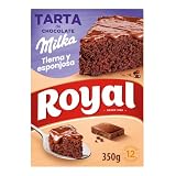 Royal Tarta de Chocolate Milka, Preparado en Polvo - 12 Raciones, 350 g