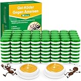 96 Pcs Antihormigas Kit, Eficaz contra Hormigas en la Cocina y el Hogar, Trampa para Hormigas en Interior y Exterior, para Balcón, Jardín