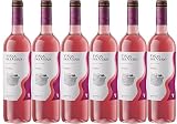 Viñas Del Vero Rosado Merlot Tempranillo - Vino D.O. Somontano - 6 botellas de 750 ml - Total: 4500 ml