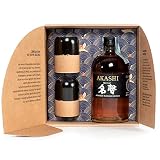 AKASHI JAPANESE BLENDED WHISKY MEISEI WHITE OAK 50 CL PACK CON DOS VASOS JAPONESES