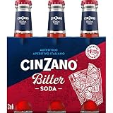 Pack Cinzano Bitter Soda 3x20cl 8,5º + Olivas