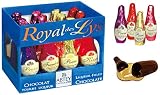 Abtey - Chocolate Royal des Lys - Caja de 12 chocolates con forma de botellas de licor