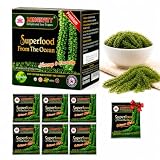 Longevity Deshidratada mar uvas, 4,23 onzas de 6 paquetes, - Umibudo verde Caviar,precioso regalo del mar | Mejorar la pérdida de salud, peso, Intensificación del sistema inmunológico, original