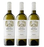 Pazo Das Bruxas, Vino Blanco - 3 botellas de 75 cl, Total: 2250 ml