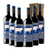 Venta Las Vacas - Ideal para Maridar con Carne y Comida Mediterránea - Pack 6 Botellas 75cl