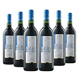 Vino Tinto Joven Luis Cañas - Caja Vino 6 Botellas - Vino Tinto D.O. Rioja - Un joven gran vino - Elaborado con uvas de la variedad Tempranillo