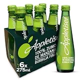 Appletiser Refresco de Manzana Natural con Burbuja Fina - Pack 6 Botellas de Vidrio de 275ml