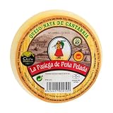LA PASIEGA DE PEÑAPELADA Queso Nata de Cantabria D.O.P - Auténtico Queso Artesano de Leche de Vaca Frisona - Sabor Suave y Mantecoso - Elaborado en España (530 g)
