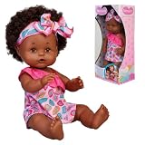 Nenuco of The World Dolls - African Origin - Muñecas bebé de Diferentes etnias, colección Exclusiva de muñecas con Trajes de Primavera de Diferentes países