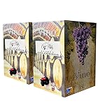 PACK - 2 Bag in Box 15 Litros Vino cosechero vino tinto joven de Bodega Los Corzos (Equivalente a 40 Botellas de 750 ml)