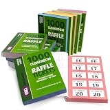 billets de vestiaire, 1 à 1000 (lot de 10)